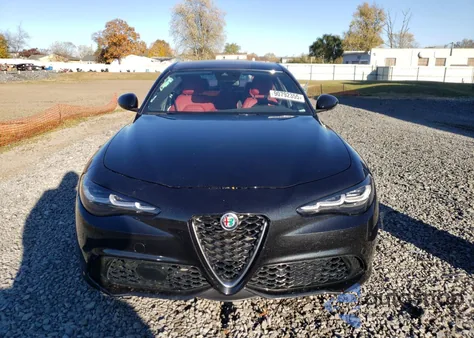 2024 Alfa Romeo Giulia Ti from USA, damaged, VIN ZARFANBN8R7683086